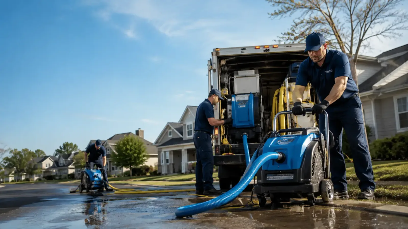 Flood Damage Cleanup in Lahoma, OK